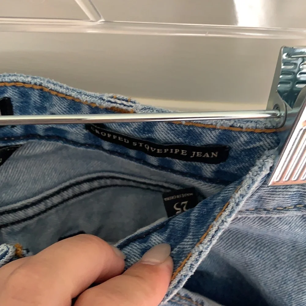 Abercrombie Cropped Stovepipe Jeans - Picture 4 of 8